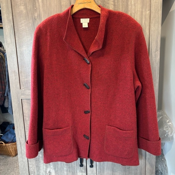 Sigrid Olsen Large Jacket Lambswool - Picture 1 of 13